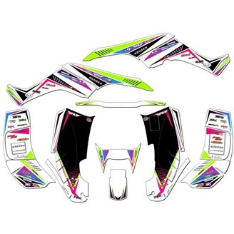 Sticker set compatible with per HONDA TRX 250EX 2001 - 2004 - MXPKAD14959