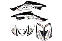 Kit de pegatinas compatible con per HONDA TRX 250 2006 - 2018 - MXPKAD14960