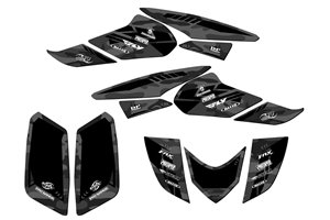 Sticker set compatible with per HONDA TRX 250 2006 - 2018 - MXPKAD14960