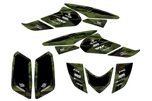 Sticker set compatible with per HONDA TRX 250 2006 - 2018 - MXPKAD14960