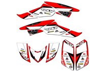 Sticker set compatible with per HONDA TRX 250 2006 - 2018 - MXPKAD14960