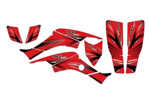 Kit de pegatinas compatible con per HONDA TRX 400 EX 1999 - 2007 - MXPKAD14966