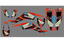 Aufkleber Satz kompatibel mit per HONDA TRX 400 EX 1999 - 2007 - MXPKAD14966