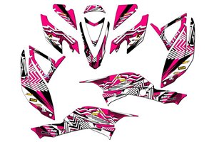 Kit adesivi compatibile con per HONDA TRX 400 EX 2008 - 2018 - MXPKAD14967