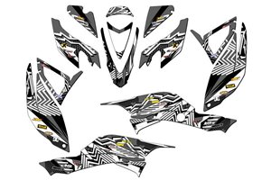 Kit adesivi compatibile con per HONDA TRX 400 EX 2008 - 2018 - MXPKAD14967