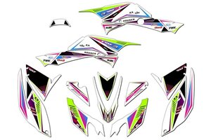 Kit adesivi compatibile con per HONDA TRX 400 EX 2008 - 2018 - MXPKAD14967
