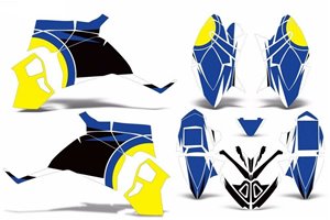 Kit Autocollants compatible avec per POLARIS OUTLAW 90 2007 - 2014 - MXPKAD14975