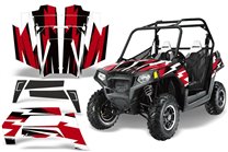 Kit Autocollants compatible avec per POLARIS RZR 800 2011 - 2015 - MXPKAD14978