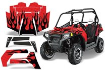 Aufkleber Satz kompatibel mit per POLARIS RZR 800 2011 - 2015 - MXPKAD14978