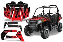 Aufkleber Satz kompatibel mit per POLARIS RZR 800 2011 - 2015 - MXPKAD14978