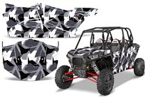 Aufkleber Satz kompatibel mit per POLARIS RZR 1000 XP 4 DOOR 2014 - 2018 - MXPKAD14979