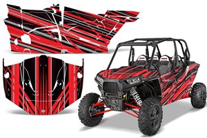 Kit adesivi compatibile con per POLARIS RZR 1000 XP 4 DOOR 2014 - 2018 - MXPKAD14979