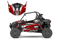 Kit de pegatinas compatible con per POLARIS RZR XP 1000 TURBO 2015 - 2019 - MXPKAD14981