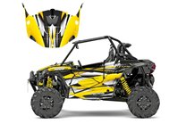 Aufkleber Satz kompatibel mit per POLARIS RZR XP 1000 TURBO 2015 - 2019 - MXPKAD14981