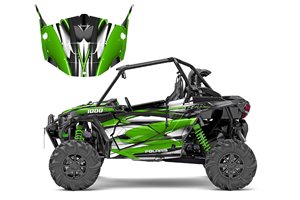 Kit adesivi compatibile con per POLARIS RZR XP 1000 TURBO 2015 - 2019 - MXPKAD14981