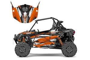 Kit adesivi compatibile con per POLARIS RZR XP 1000 TURBO 2015 - 2019 - MXPKAD14981