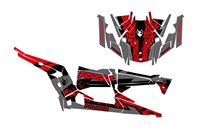 Kit de pegatinas compatible con per POLARIS RZR XP 1000 TURBO S 4 DOORS 2019 - 2021 - MXPKAD14987