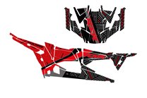 Kit adesivi compatibile con per POLARIS RZR XP 1000 TURBO S 4 DOORS 2019 - 2021 - MXPKAD14987