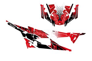 Kit adesivi compatibile con per POLARIS RZR XP 1000 TURBO S 4 DOORS 2019 - 2021 - MXPKAD14987