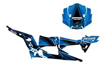 Kit de pegatinas compatible con per POLARIS RZR XP 1000 TURBO S 4 DOORS 2019 - 2021 - MXPKAD14987