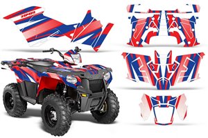 Sticker set compatible with per POLARIS SPORTSMAN 325 ETX 450 570 2014 - 2017 - MXPKAD14971