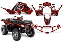 Aufkleber Satz kompatibel mit per POLARIS SPORTSMAN TOURING 550 850 2013 - 2019 - MXPKAD14976