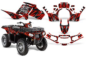 Aufkleber Satz kompatibel mit per POLARIS SPORTSMAN TOURING 550 850 2013 - 2019 - MXPKAD14976