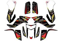 Kit adesivi compatibile con per SUZUKI QUAD LTZ 400 KFX 400 2003 - 2008 - MXPKAD14989