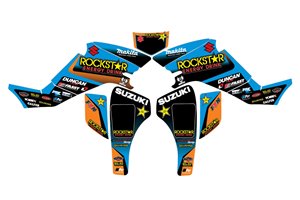 Kit Autocollants compatible avec per SUZUKI QUAD LTZ 400 KFX 400 2003 - 2008 - MXPKAD14989