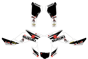 Kit Autocollants compatible avec per SUZUKI QUAD LTZ 400 KFX 400 2003 - 2008 - MXPKAD14989