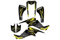 Kit de pegatinas compatible con per SUZUKI QUAD LTZ 400 KFX 400 2003 - 2008 - MXPKAD14989