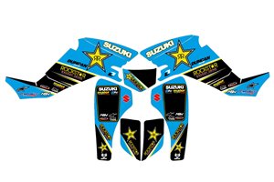 Kit adesivi compatibile con per SUZUKI QUAD LTZ 400 KFX 400 2003 - 2008 - MXPKAD14989