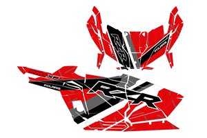 Kit adesivi compatibile con per POLARIS RZR PRO XP 4 DOORS 2020 - 2022 - MXPKAD14986