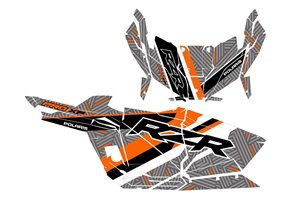 Kit adesivi compatibile con per POLARIS RZR PRO XP 4 DOORS 2020 - 2022 - MXPKAD14986