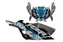 Kit adesivi compatibile con per POLARIS RZR XP 1000 4 DOORS 2020 - MXPKAD14985