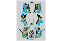 Kit adesivi compatibile con per POLARIS SCRAMBLER 850-1000 2013 - 2021 - MXPKAD14988