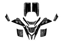 Kit de pegatinas compatible con per YAMAHA QUAD BLASTER YFS 200 1988 - 2006 - MXPKAD14990