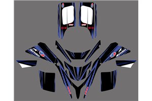 Kit adesivi compatibile con per YAMAHA QUAD BLASTER YFS 200 1988 - 2006 - MXPKAD14990