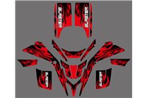 Kit de pegatinas compatible con per YAMAHA QUAD BLASTER YFS 200 1988 - 2006 - MXPKAD14990