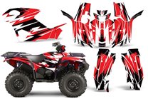 Aufkleber Satz kompatibel mit per YAMAHA QUAD GRIZZLY 700 2016 - 2020 - MXPKAD14996
