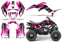 Kit de pegatinas compatible con per YAMAHA QUAD RAPTOR 90 2016 - 2021 - MXPKAD14997