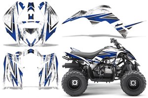 Kit Autocollants compatible avec per YAMAHA QUAD RAPTOR 90 2016 - 2021 - MXPKAD14997