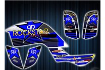 Kit de pegatinas compatible con per YAMAHA QUAD Raptor 600 2006 - MXPKAD14992