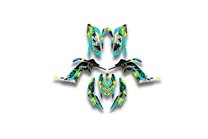 Kit de pegatinas compatible con per YAMAHA QUAD RAPTOR 700 2013 - 2021 - MXPKAD14993