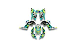 Kit adesivi compatibile con per YAMAHA QUAD RAPTOR 700 2013 - 2021 - MXPKAD14993