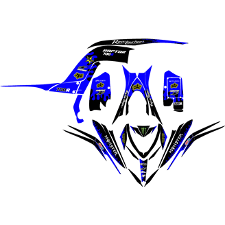 Sticker set compatible with per YAMAHA QUAD RAPTOR 700 2013 - 2021 - MXPKAD14993