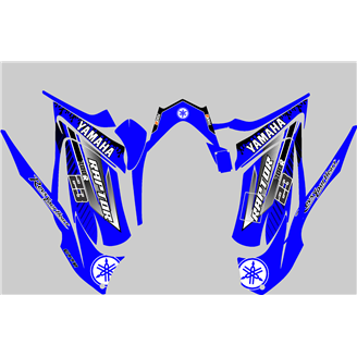 Aufkleber Satz kompatibel mit per YAMAHA QUAD RAPTOR 700 2013 - 2021 - MXPKAD14993