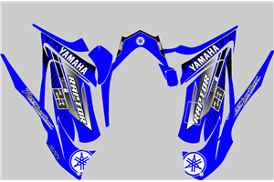 Sticker set compatible with per YAMAHA QUAD RAPTOR 700 2013 - 2021 - MXPKAD14993