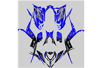 Kit de pegatinas compatible con per YAMAHA QUAD RAPTOR 700 2013 - 2021 - MXPKAD14993