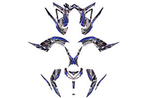 Kit adesivi compatibile con per YAMAHA QUAD RAPTOR 700 2013 - 2021 - MXPKAD14993